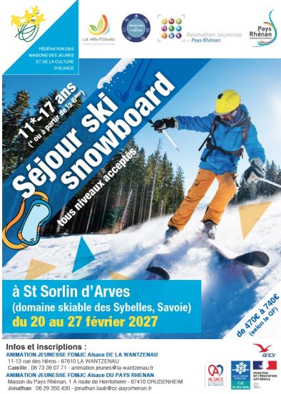 s&eacute;jour ski