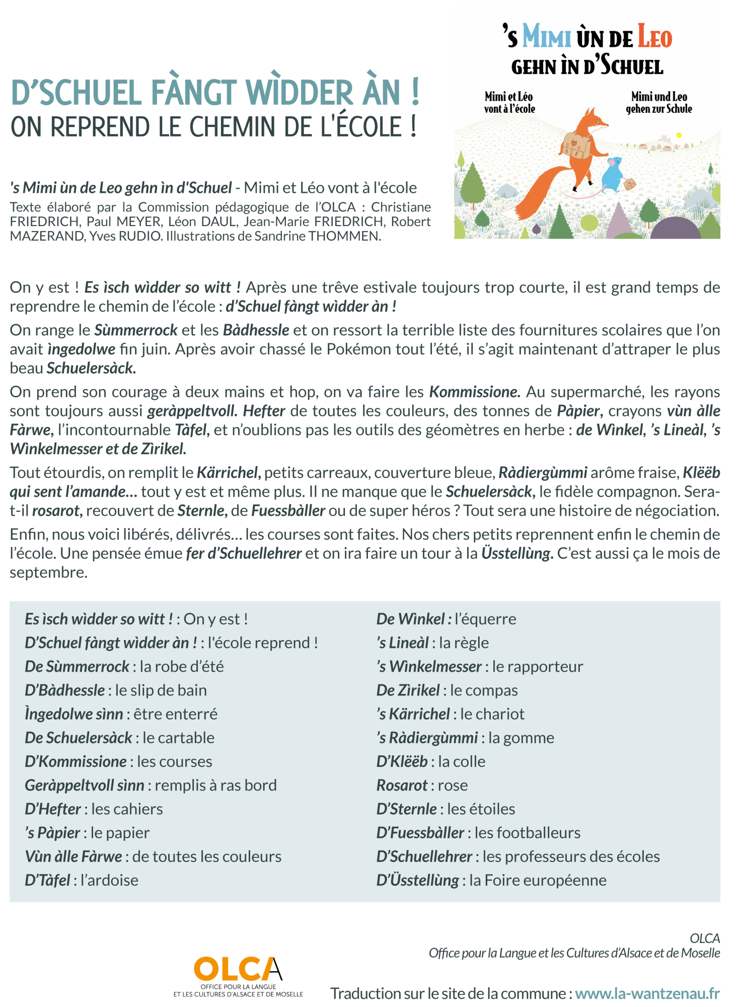 D&rsquo;SCHUEL F&Agrave;NGT W&Igrave;DDER &Agrave;N !04